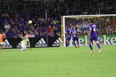 Orlando City SC, 22 Eylül 2018 'de Florida Exploria Stadyumu' nda Houston Dynamo 'yu ağırladı..