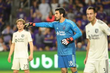 Orlando City 21 Nisan 2018 'de Orlando Florida' daki Exploria Stadyumu 'nda San Jose depremlerine ev sahipliği yaptı.. 