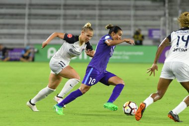 Orlando Pride, 23 Mayıs 2018 'de Orlando Florida' daki Exploria Stadyumu 'nda Kuzey Carolina Cesareti' ne ev sahipliği yapmaktadır..  