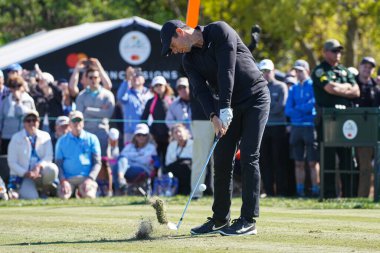 Orlando Florida 'daki Bay HIll Club Lodge' da 7 Mart 2020 'de düzenlenen 2020 Arnold Palmer Davetiye Turu sırasında.