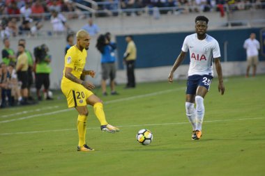 Paris Saint-Germain, Tottenham Hotspur 'a karşı 22 Temmuz 2017' de Orlando Florida 'daki Citrus Bowl' da.  