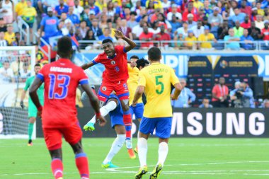 Brezilya, 8 Haziran 2016 tarihinde Orlando Florida 'daki Copa America Centenario' da Haiti ile karşılaştı..