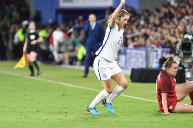 ABD, 7 Mart 2018 tarihinde Orlando City Stadyumu 'ndaki SheBelives Kupası' nda İngiltere ile karşı karşıya geldi..  