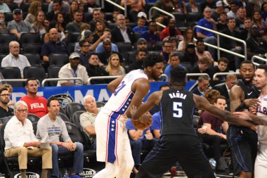 Orlando Magic, Philadelphia 76ers 'ı 14 Kasım 2018' de Orlando Florida 'daki Amway Center' da ağırlıyor..