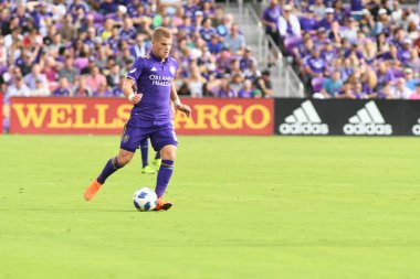 Orlando City 8 Nisan 2018 'de Orlando Florida' daki Exploria Stadyumu 'nda Portland Timbers' a ev sahipliği yaptı.. 