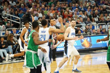 Orlando Magic, Boston Celtics 'i 24 Ocak 2020' de Orlando, Florida 'da Amway Center' da ağırladı. 