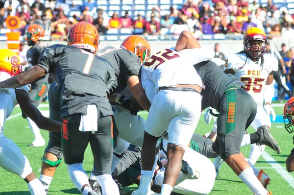 Florida Rattlers Face Bethune Cookman Wildcats Durig Florida Classics Camping — стокове фото