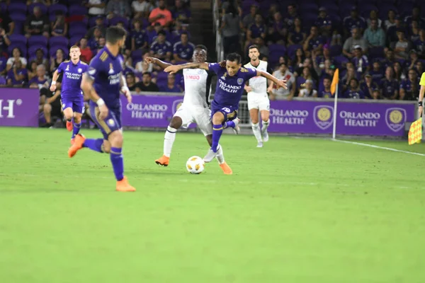 Orlando City Gastheer Philadelphia Union Het Exploria Stadium Orlando Florida — Stockfoto