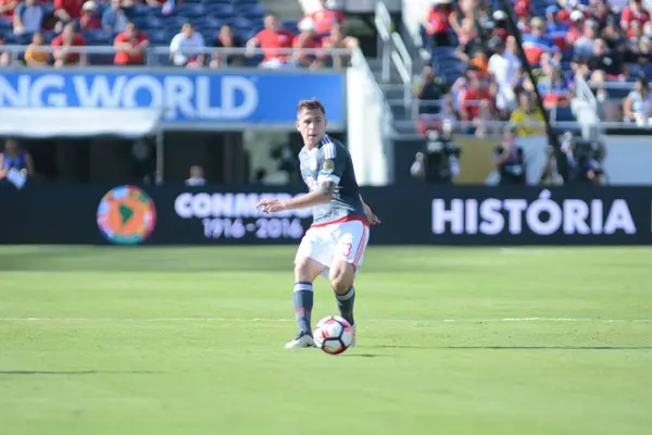 Costa Rica Affronte Paraguay Lors Centenario Copa America Camping World — Photo