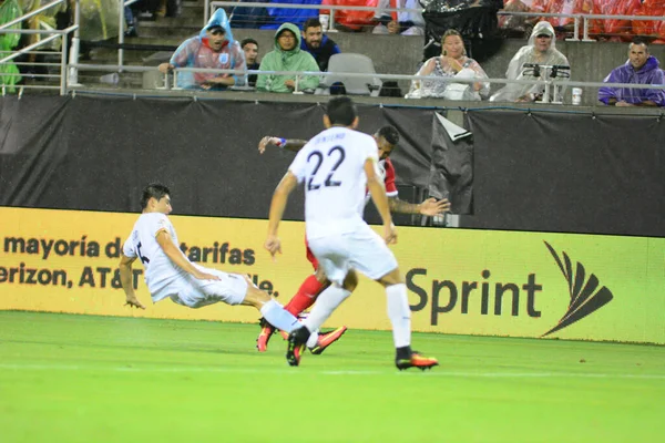 Bolívia Enfrenta Panamá Durante Centenário Americano Copa Orlando Florida Camping — Fotografia de Stock