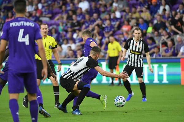 Orlando City SC, 18 Şubat 2020 'de Exploria Stadyumu' nda oynanan Dostça Maç 'ta KR Reykjavk' a ev sahipliği yaptı.