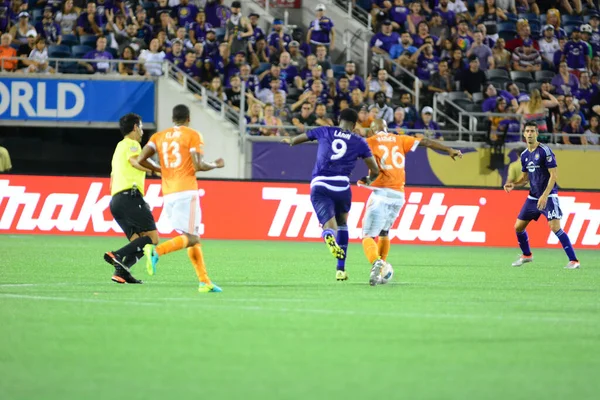 Orlando City Sediou Houston Dynamo Julho 2016 Camping World Stadium — Fotografia de Stock