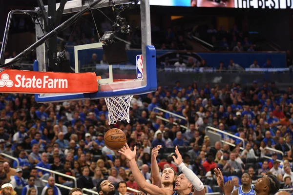 Orlando Magic Hostí Miami Heat Amway Center Orlandu Floridě Října — Stock fotografie