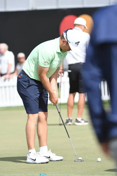 Los Golfistas Calientan Durante Arnold Palmer Invitational Marzo — Foto de Stock