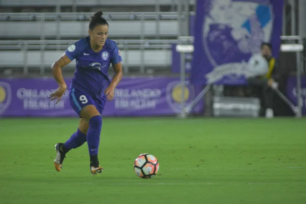 Orlando Pride Accueille New Jersey Sky Blue Orlando City Stadium — Photo