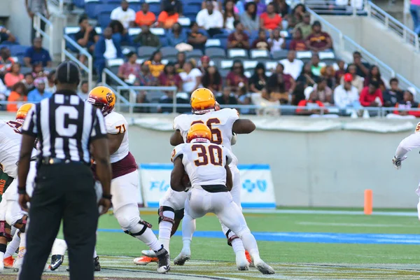 Florida Rattlers Face Bethune Cookman Wildcats Durig Florida Classics Camping — стоковое фото