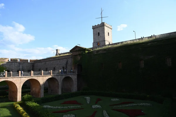 Veduta Delle Antiche Mura Della Fortezza — Foto Stock