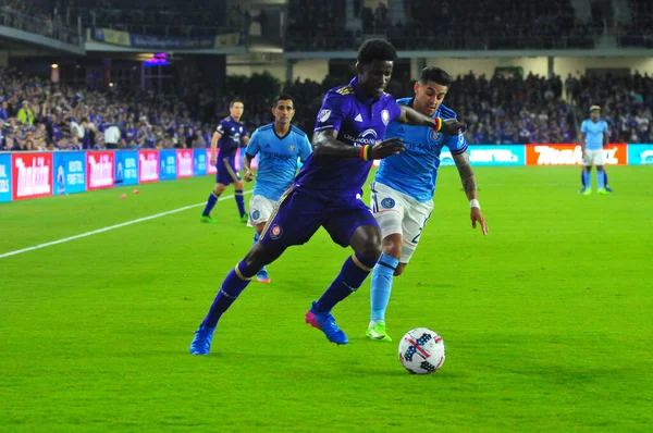 Orlando City Hosts Nyc Orlando City Stadium Orlando Florida March — Stock Photo, Image