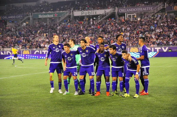 Orlando City Host Montreal Impact Camping World Stadium Oktober 2015 — Stockfoto