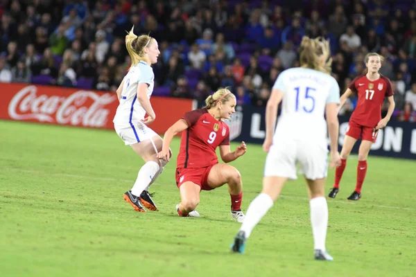 ABD, 7 Mart 2018 tarihinde Orlando City Stadyumu 'ndaki SheBelives Kupası' nda İngiltere ile karşı karşıya geldi.. 