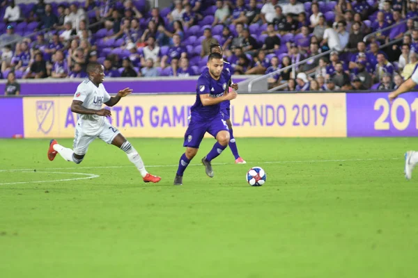 Orlando City Host New England Orlando City Stadium Orlando Wednesday — Stock Photo, Image