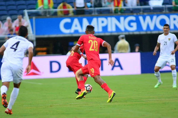 Bolivia Enfrenta Panamá Durante Copa American Centenario Orlando Florida Camping — Foto de Stock