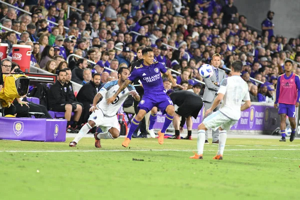 Orlando City SC, 10 Mart 2018 'de Orlando City Stadyumu' nda Minnesota United FC 'ye ev sahipliği yaptı..  