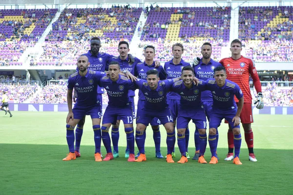 Orlando City 8 Nisan 2018 'de Orlando Florida' daki Exploria Stadyumu 'nda Portland Timbers' a ev sahipliği yaptı.. 