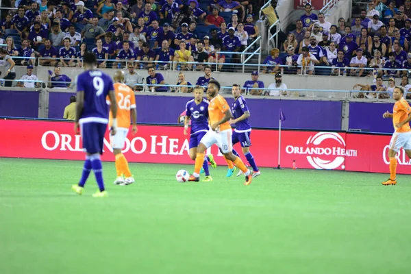 Orlando City Sediou Houston Dynamo Julho 2016 Camping World Stadium — Fotografia de Stock