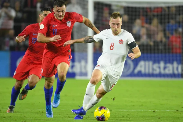 Amerikan Futbol Takımı 15 Kasım 2019 Cuma günü Orlando Florida 'daki Exploria Stadyumu' nda oynanan Concacaf Uluslar Ligi karşılaşmasında Kanada 'ya ev sahipliği yapmaktadır.