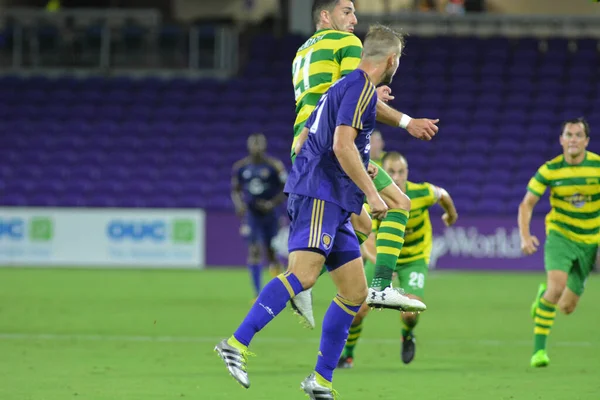 Orlando City Hospeda Tampa Rowdies Orlando City Stadium Outubro 2017 — Fotografia de Stock