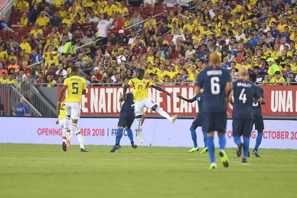 ABD Kolombiya 'ya karşı Raymond James Stadyumu' nda 11 Ekim 2018 'de.  