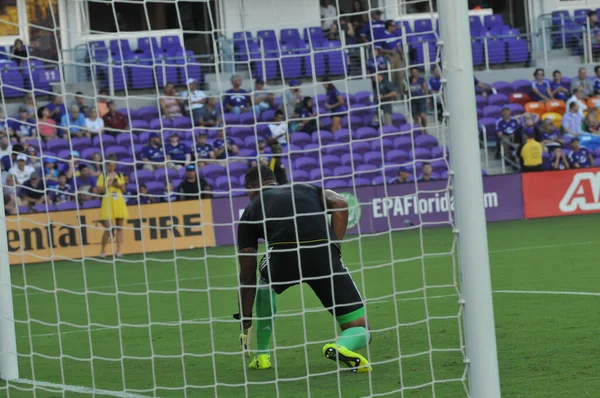 Orlando City Värd För Columbus Crew Orlando City Statium Den — Stockfoto