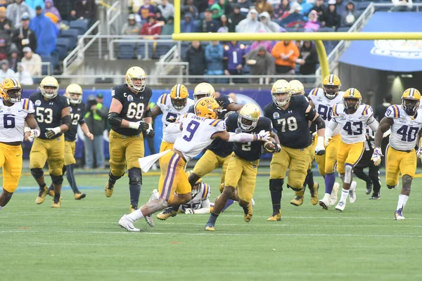 Notre Dame Affronte Les Lsu Lors Citrus Bowl Camping World — Photo