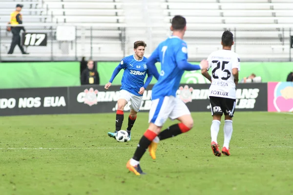 Rangers Corinthiens Lors Coupe Floride Spectrum Stadium Janvier 2018 Orlando — Photo