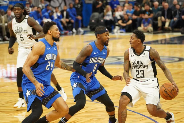 Orlando Magic Hostit Clippers Amway Center Orlando Florida Neděli Ledna — Stock fotografie