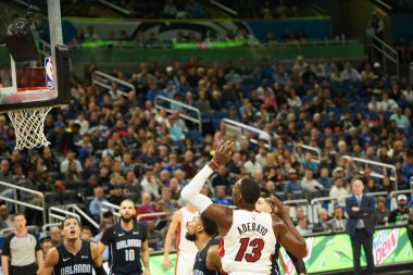 Orlando Magic 1 Şubat 2020 tarihinde Orlando Florida 'daki Amway Center' da Miami Heat 'e ev sahipliği yaptı.. 