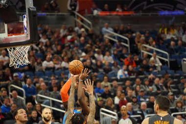 Orlando Magic 22 Ocak 2020 'de Orlando Florida' daki Amway Center 'da Oklahoma Thunder' a ev sahipliği yaptı..  