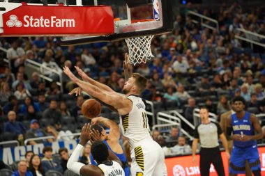 Orlando Magic 10 Kasım 2019 'da Indiana Pacers' ı Amway Center 'da ağırlıyor. Fotoğraf: Marty Jean-Louis