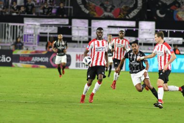 Korintliler, 10 Ocak 2018 'de Orlando City Stadyumu' nda düzenlenen Florida Kupası 'nda PSV Eindhoven' a karşı.. 