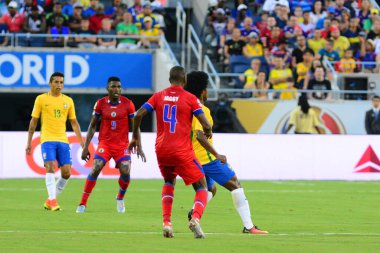 Brezilya, 8 Haziran 2016 tarihinde Orlando Florida 'daki Copa America Centenario' da Haiti ile karşılaştı..