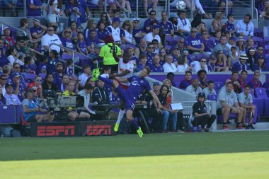 Orlando City SC, 9 Nisan 2019 'da Orlando, Florida' daki Citrus Bowl 'da New York Red Bulls' a ev sahipliği yapıyor..  