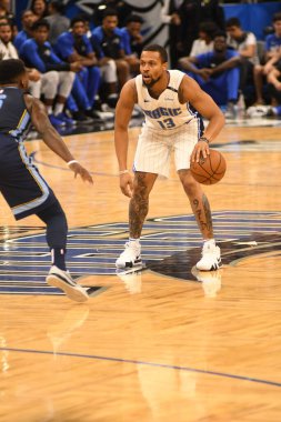 Orlando Magic 10 Ekim 2018 tarihinde Orlando Florda 'daki Amway Center' da Memphis Grizzilies 'e ev sahipliği yaptı..  