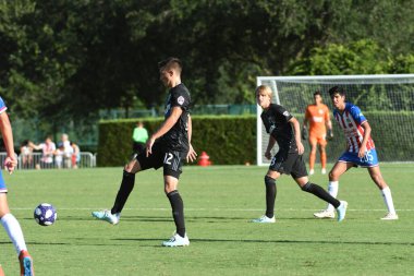 30 Temmuz 2019 'da Orlando Florida' daki Disney 'in Vahşi Spor Dünyası' nda düzenlenen MLS Allstar Haftası sırasında MLS Homegrown oyunu.