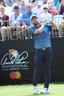 Bubba Watson, Orlando Florida 'daki Bay HIll Kulüp Lodge' da düzenlenen 2020 Arnold Palmer Birinci Tur Grupları sırasında 5 Mart 2020 