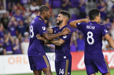 Orlando City 14 Temmuz 2018 'de Florida Exploria Stadyumu' nda Toronto FC 'ye ev sahipliği yaptı. Fotoğraf: Marty Jean-Louis