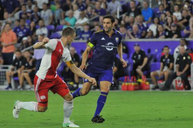 Orlando City 27 Eylül 2017 'de Orlando City Stadyumu' nda New England Devrimi 'ne ev sahipliği yaptı..  