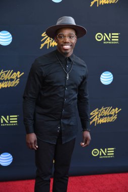 24 Mart 2018 Cumartesi günü Las Vegas 'taki Orleans Resort' ta düzenlenen 33. Yıldız Ödülleri Kırmızı Halı sırasında ünlüler.