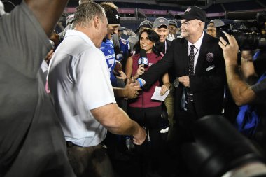 Georgia State Face Batı Kentucky Cure Bowl sırasında 16 Aralık 2017 'de Orlando Florida' daki Citrus Bowl 'da.  