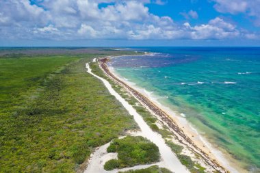 Cozumel Meksika 'nın Güzel Sahilleri 